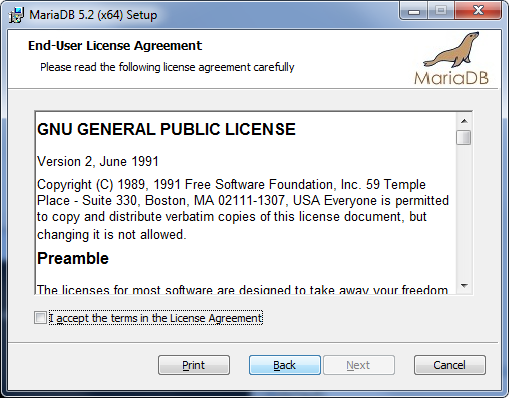 License Agreement